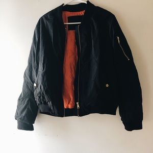 Classic bomber jacket